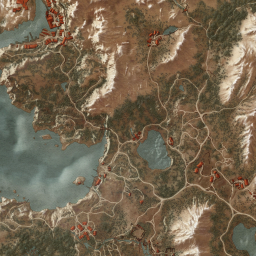 The Witcher 3 Interactive Map - Large World Map